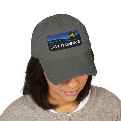 Love It Upstate, Sundown Distressed Dad Hat