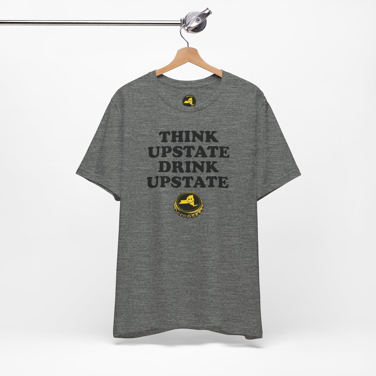 THINK UPSTATE DRINK UPSTATE, Beer Lovers T-Shirt — Craft Beer