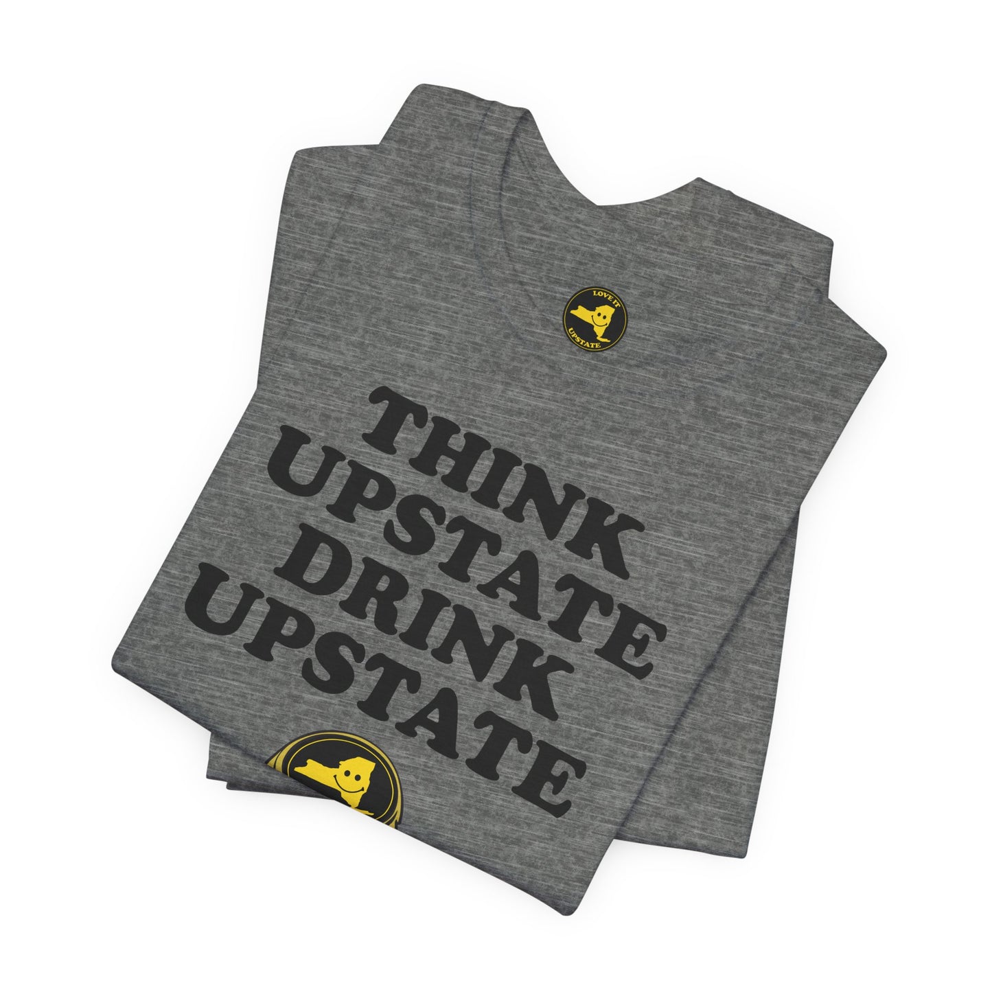 THINK UPSTATE DRINK UPSTATE, Beer Lovers T-Shirt — Craft Beer