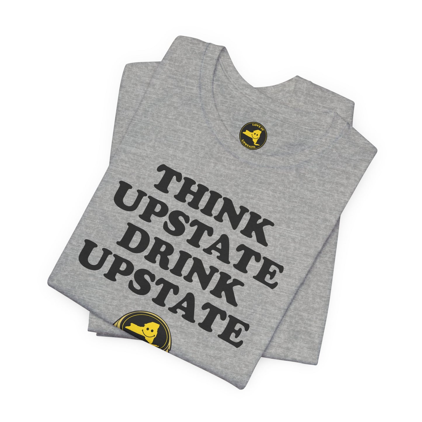 THINK UPSTATE DRINK UPSTATE, Beer Lovers T-Shirt — Craft Beer