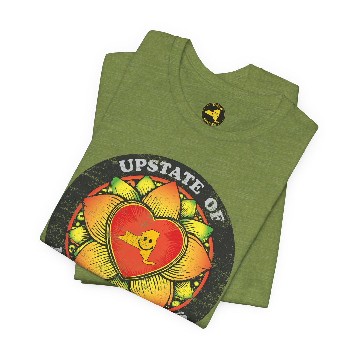 Upstate of Mindfulness Distressed Graphic Tee