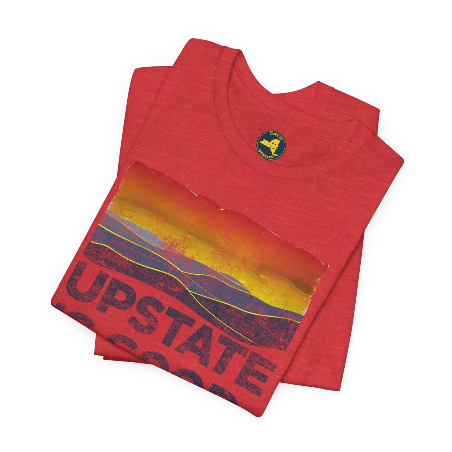 Upstate Is Good Catskills Sunset Tee
