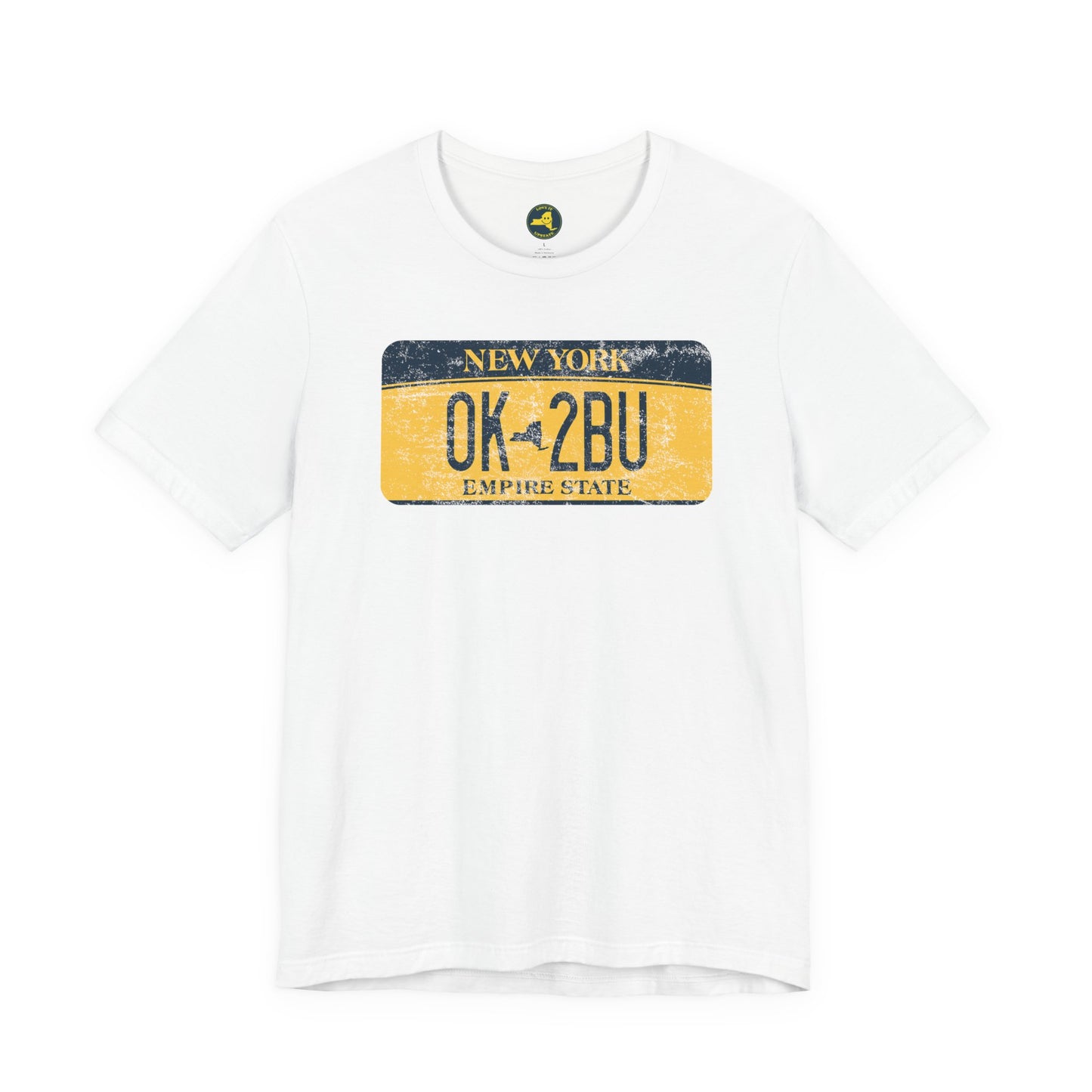 Vintage New York License Plate Tee - OK2BU