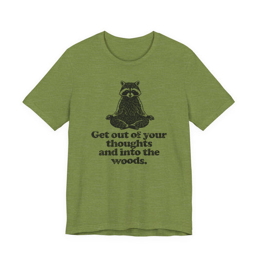 The Zen Raccoon Tee