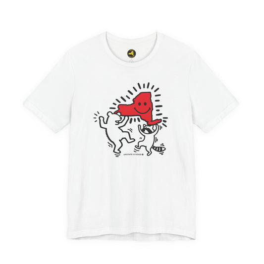 UPSTATE NY POP ART Tee | Inspired by Keith Haring