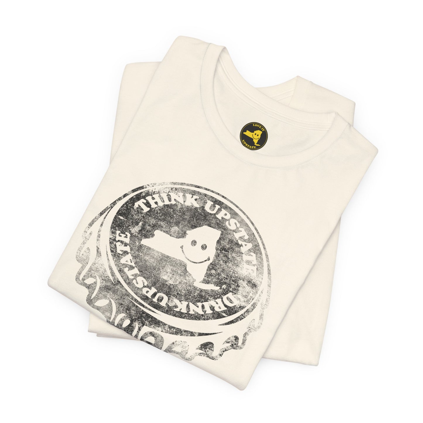 Think Upstate, Drink Upstate Bottle Cap Tee