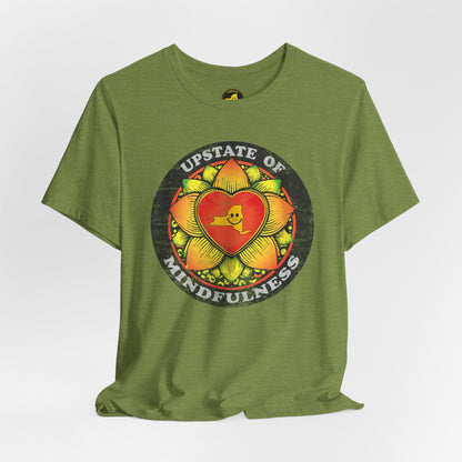 Upstate of Mindfulness Distressed Graphic Tee