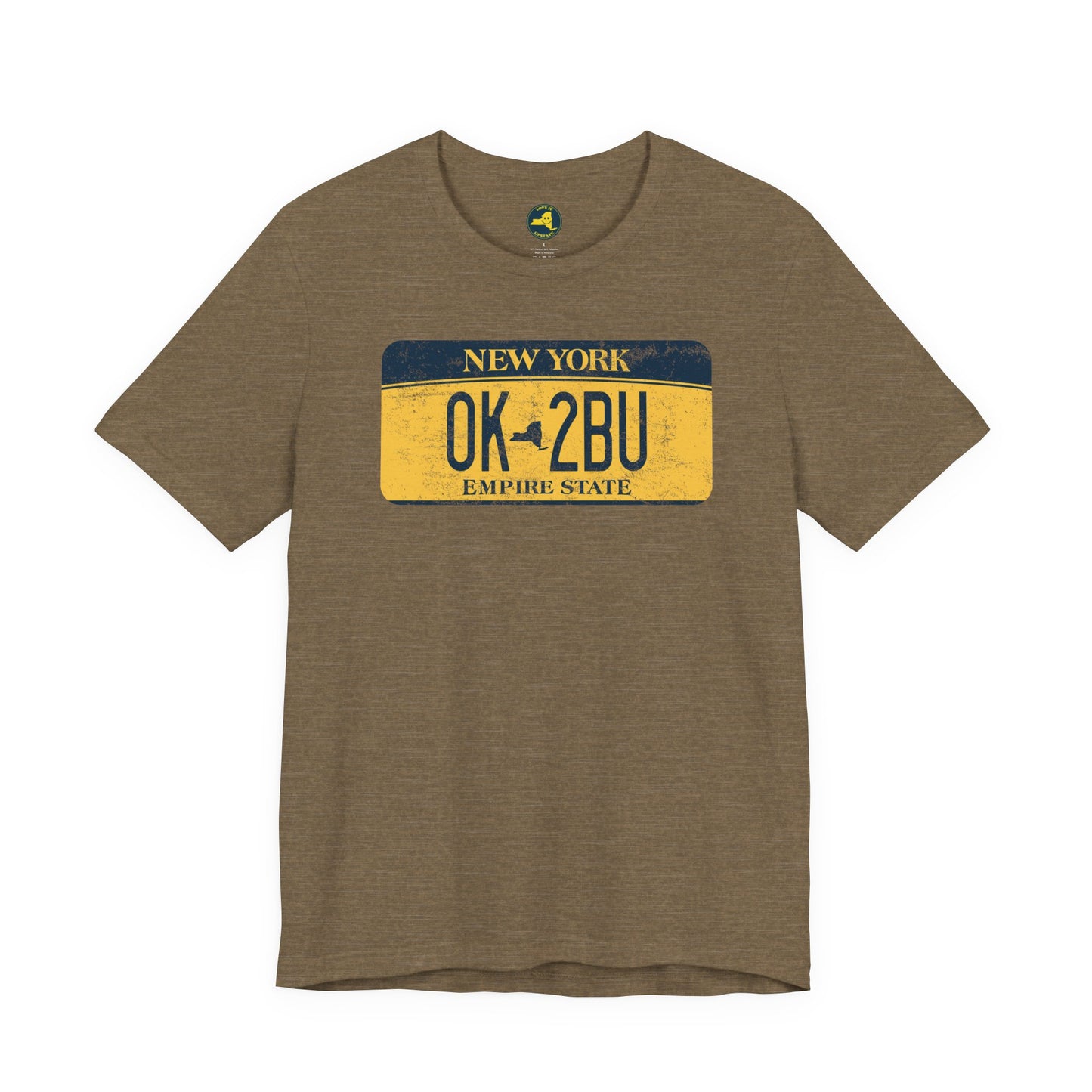 Vintage New York License Plate Tee - OK2BU