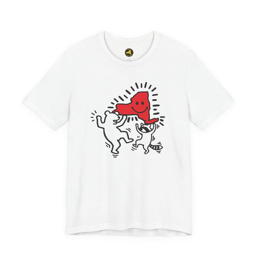 UPSTATE NY POP ART Tee | Inspired by Keith Haring
