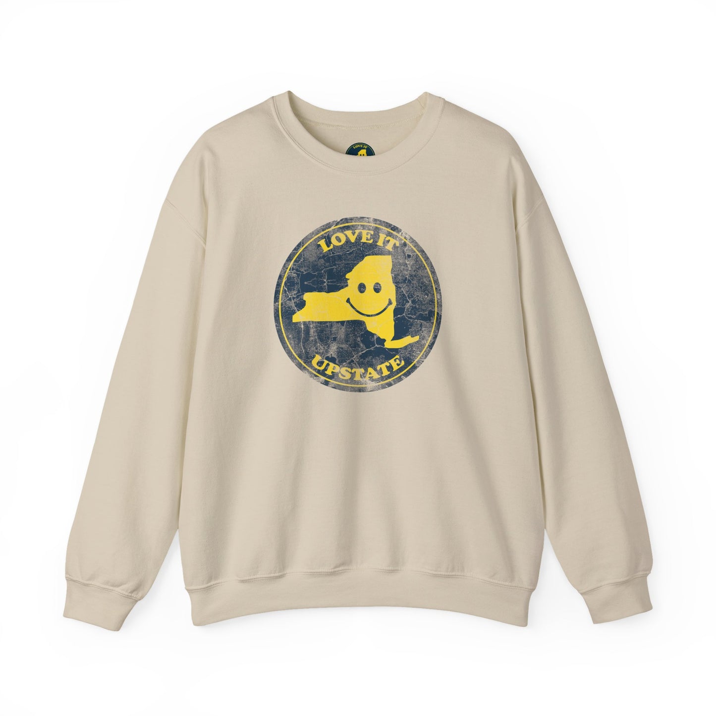 Vintage, Love It Upstate Crewneck Sweatshirt
