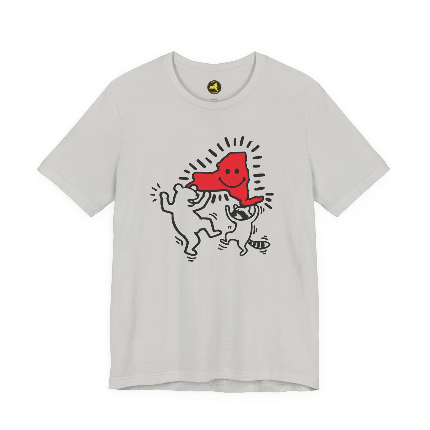 UPSTATE NY POP ART Tee | Inspired by Keith Haring