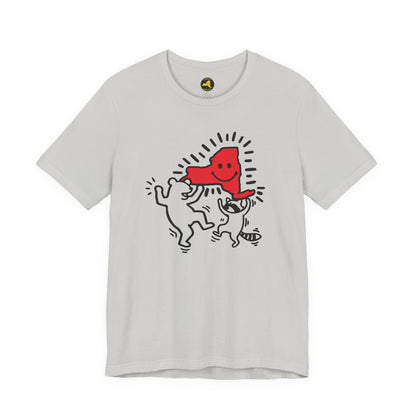 UPSTATE NY POP ART Tee | Inspired by Keith Haring