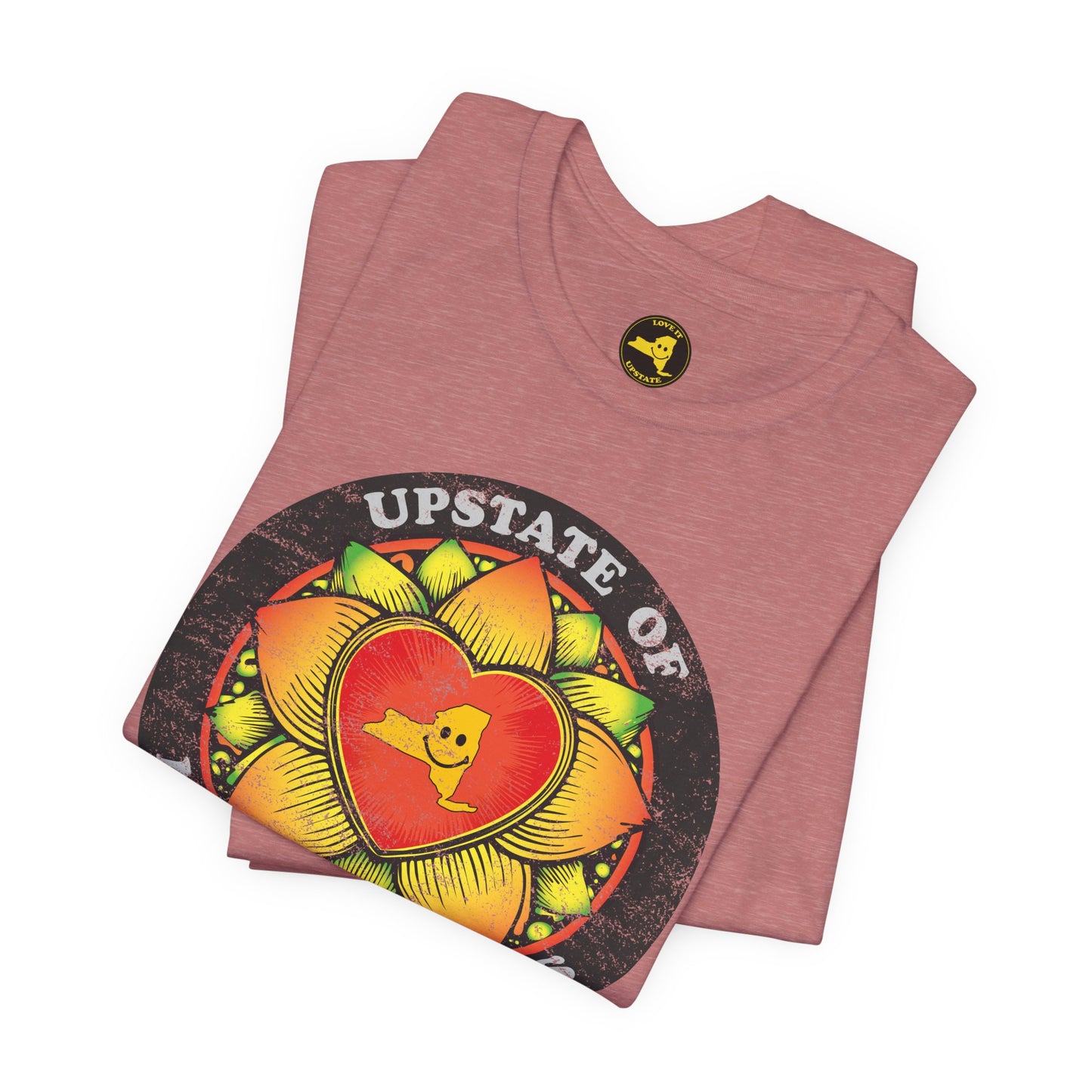 Upstate of Mindfulness Distressed Graphic Tee