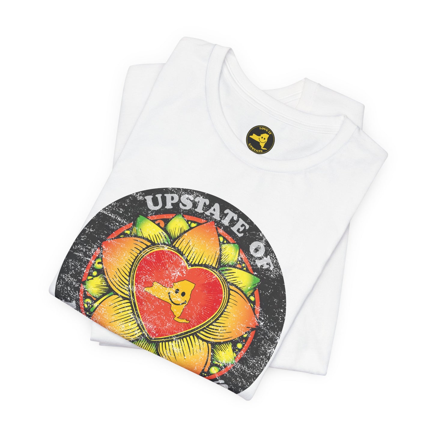 Upstate of Mindfulness Distressed Graphic Tee