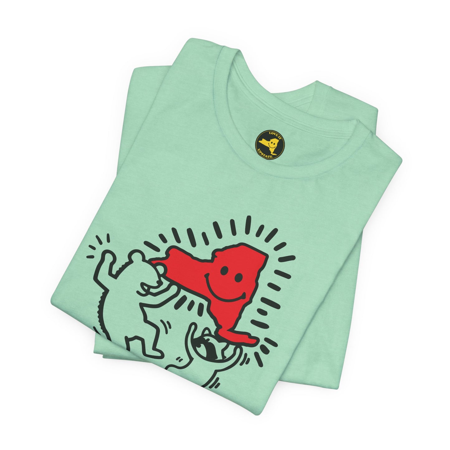 UPSTATE NY POP ART Tee | Inspired by Keith Haring