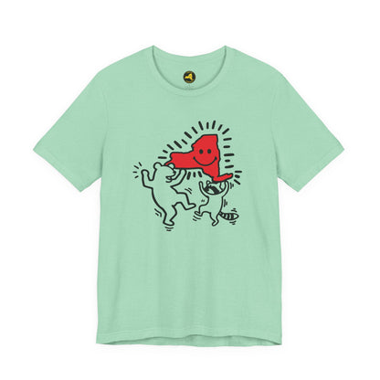 UPSTATE NY POP ART Tee | Inspired by Keith Haring
