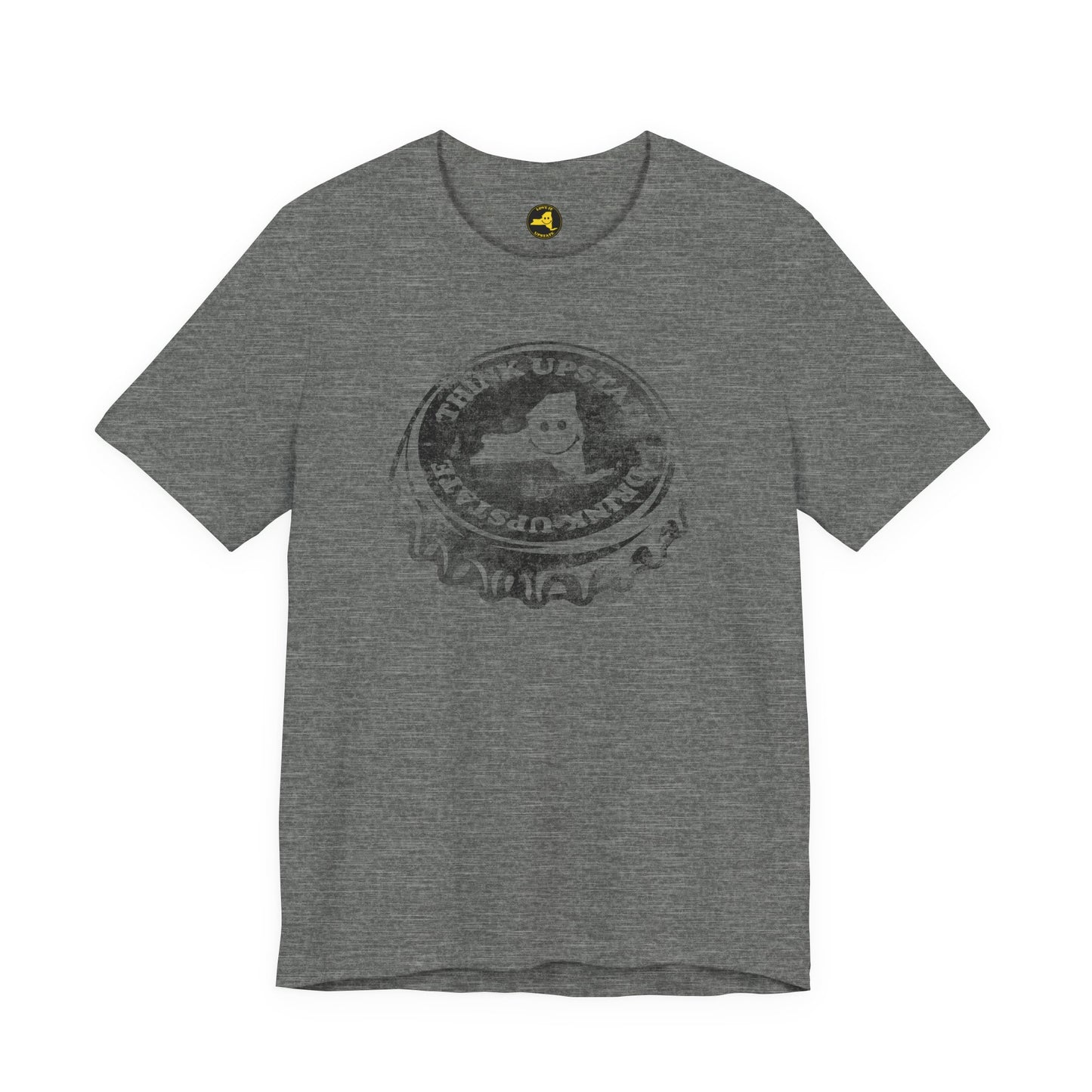 Think Upstate, Drink Upstate Bottle Cap Tee