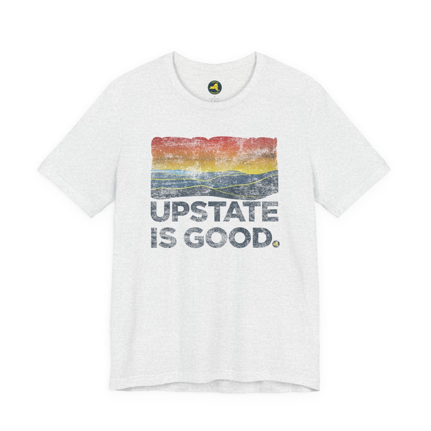 Upstate Is Good Catskills Sunset Tee