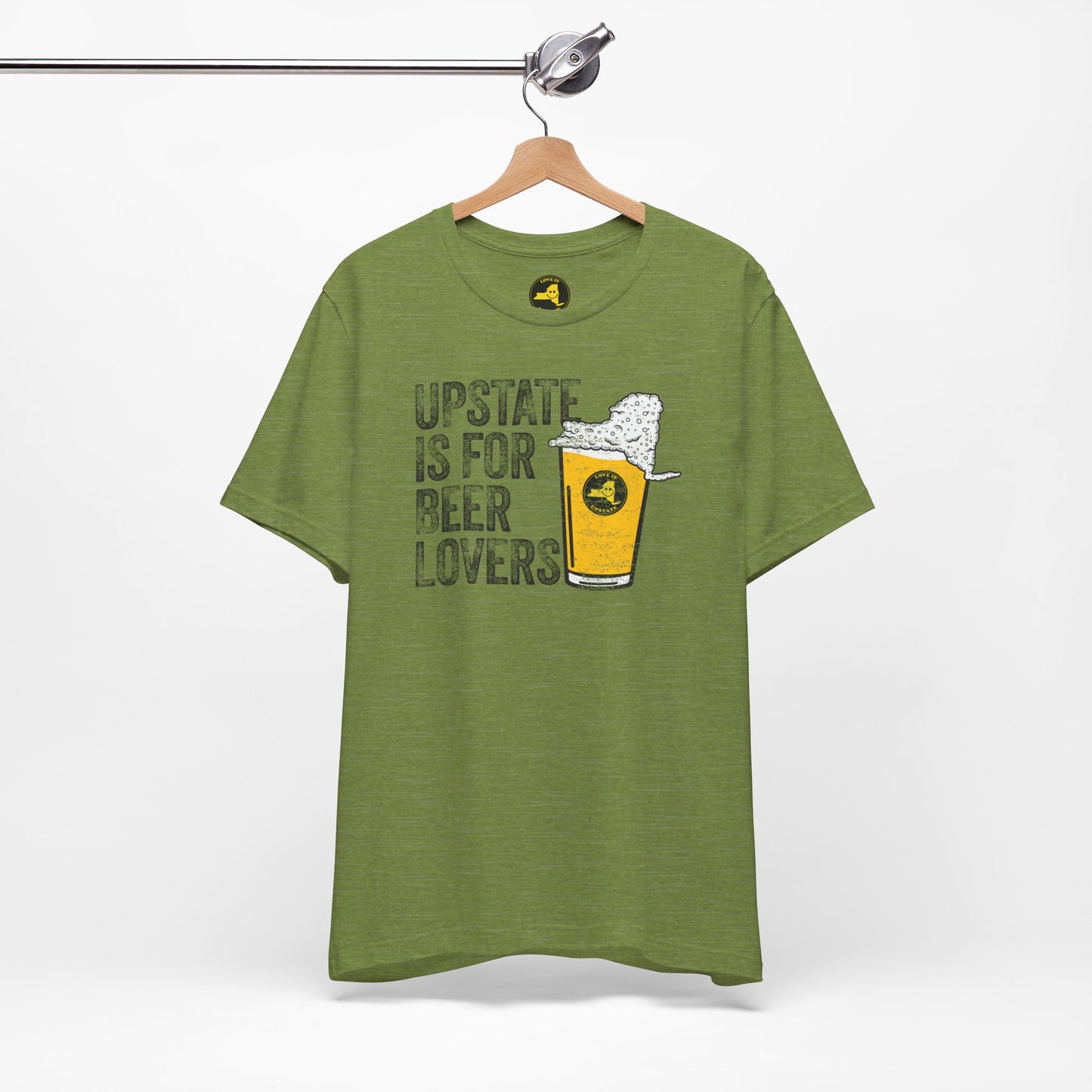 Upstate Is For Beer Lovers T-Shirt — Craft Beer