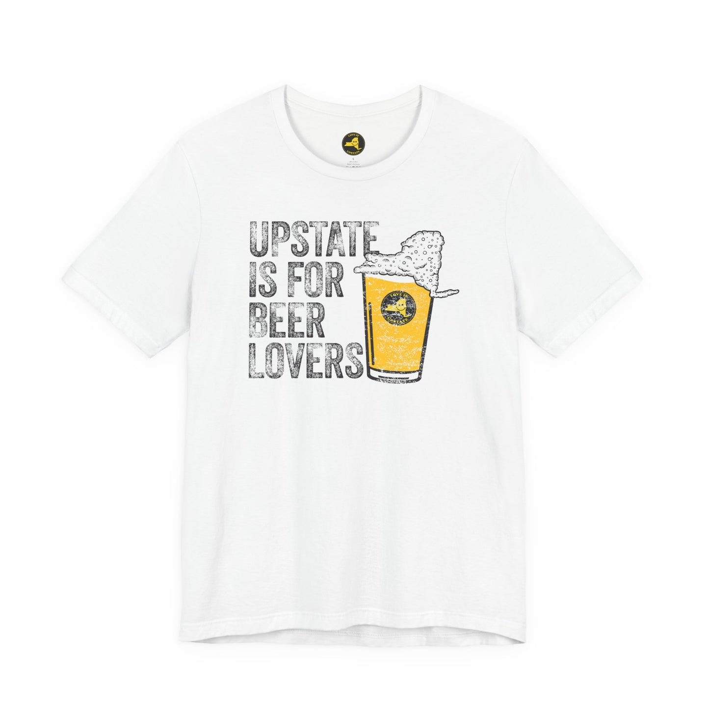 Upstate Is For Beer Lovers T-Shirt — Craft Beer
