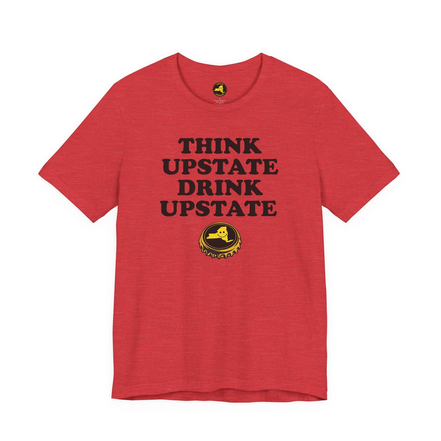 THINK UPSTATE DRINK UPSTATE, Beer Lovers T-Shirt — Craft Beer