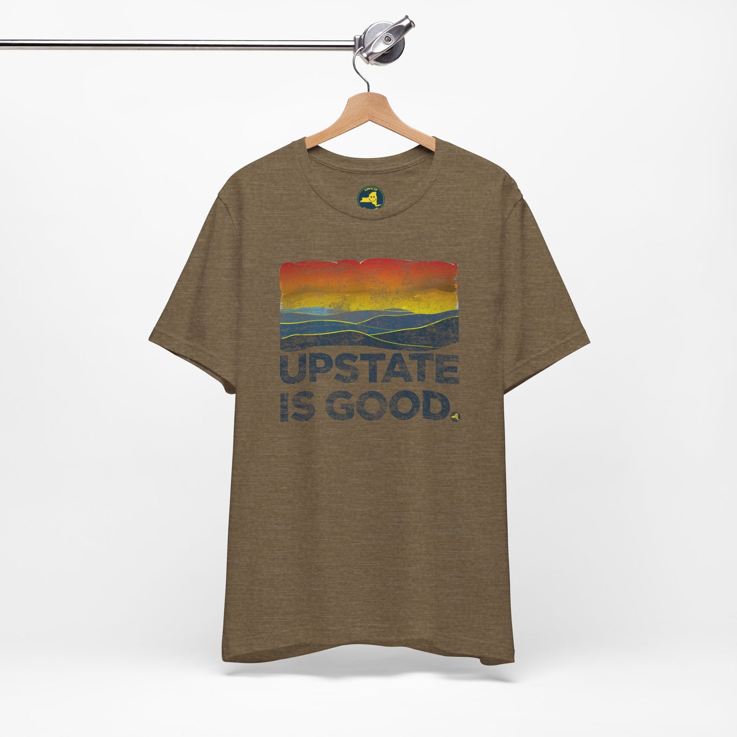Upstate Is Good Catskills Sunset Tee