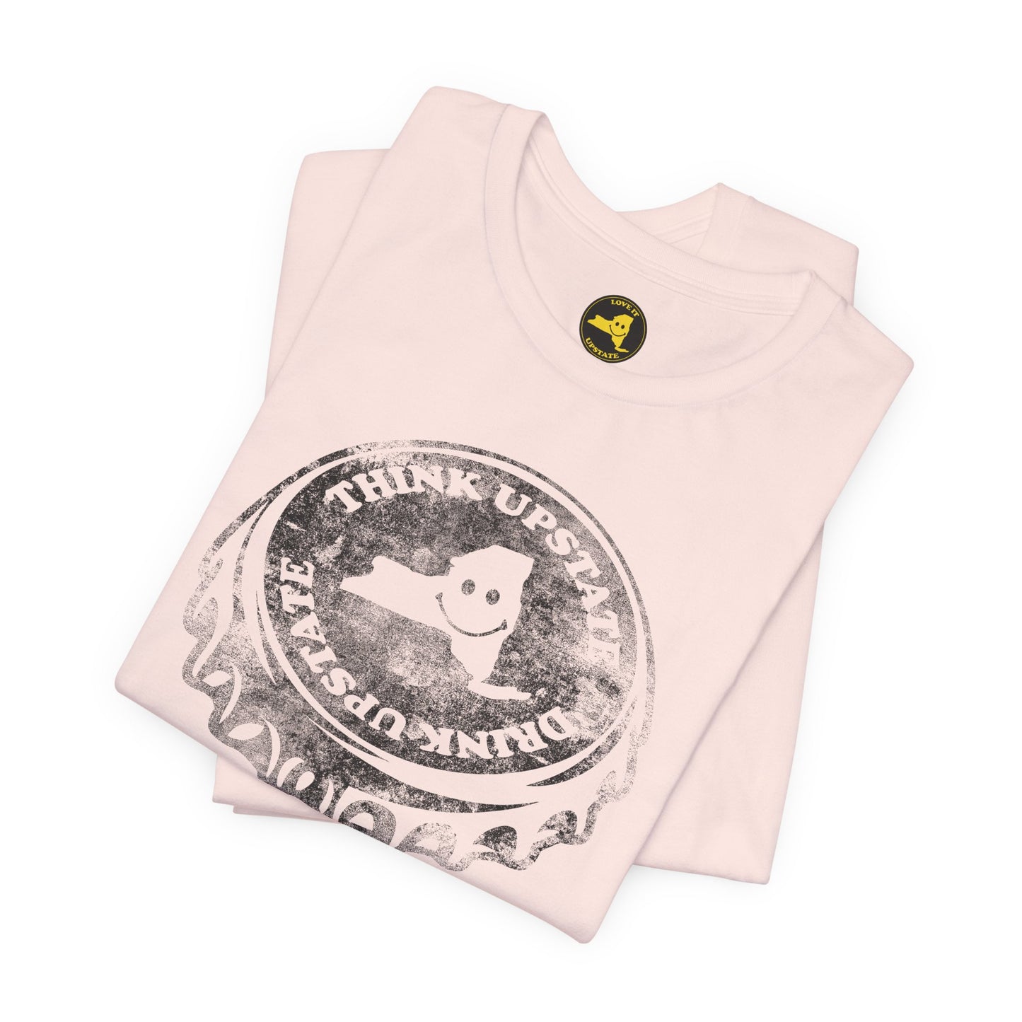 Think Upstate, Drink Upstate Bottle Cap Tee