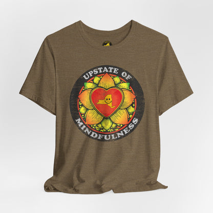 Upstate of Mindfulness Distressed Graphic Tee