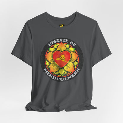 Upstate of Mindfulness Distressed Graphic Tee