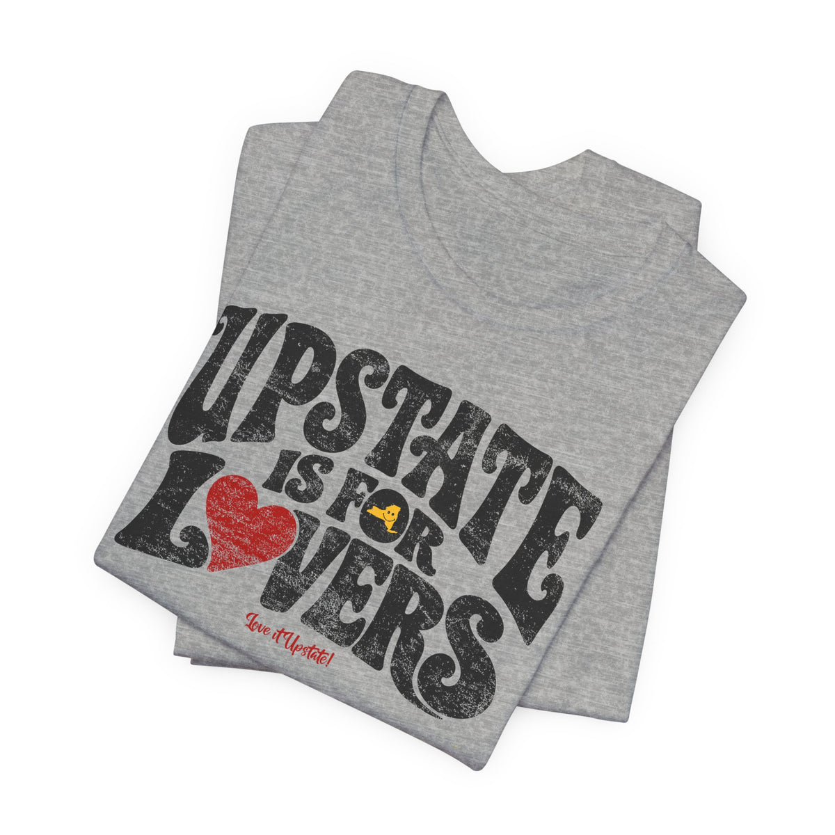 UPSTATE IS FOR LOVERS Vintage Graphic Tee