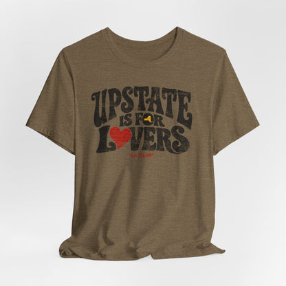 UPSTATE IS FOR LOVERS Vintage Graphic Tee