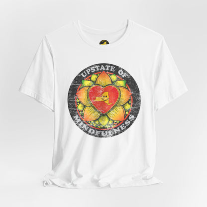 Upstate of Mindfulness Distressed Graphic Tee