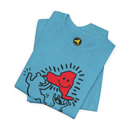 UPSTATE NY POP ART Tee | Inspired by Keith Haring