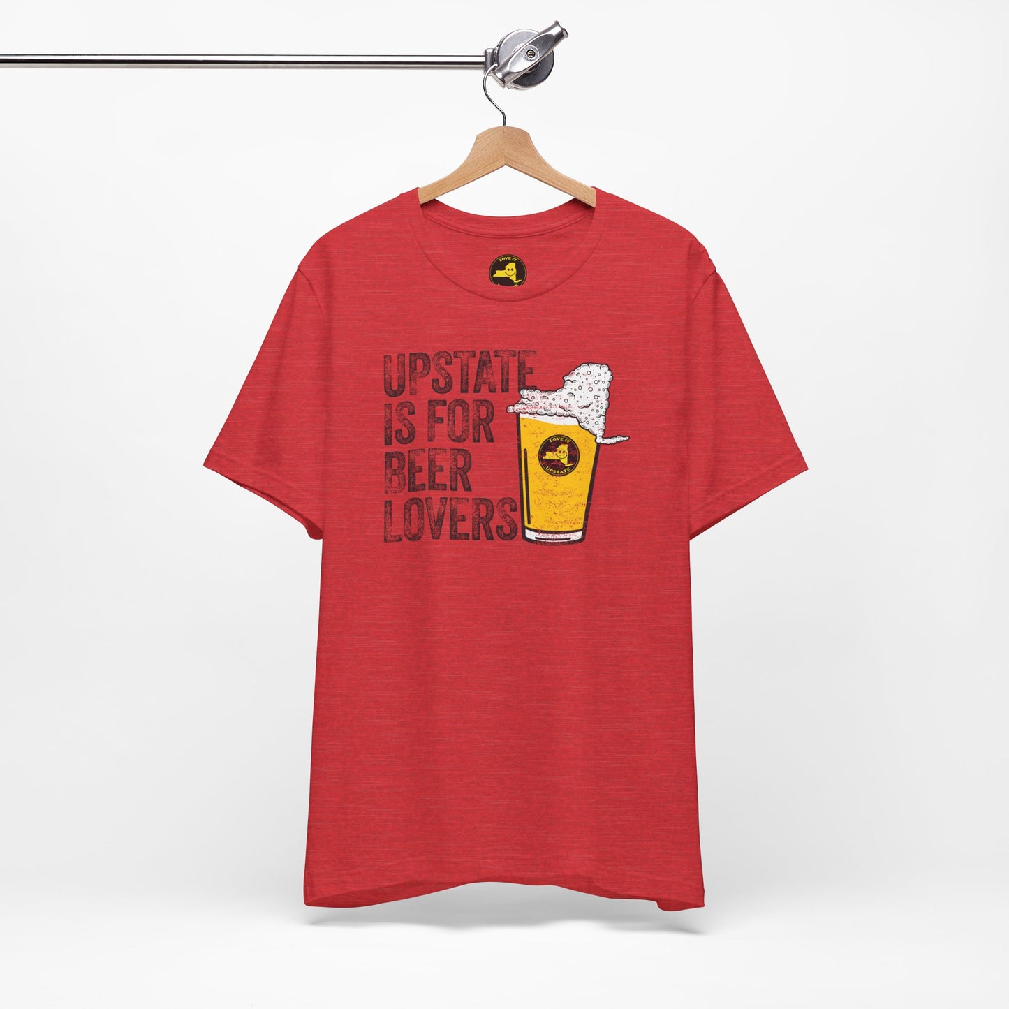 Upstate Is For Beer Lovers T-Shirt — Craft Beer