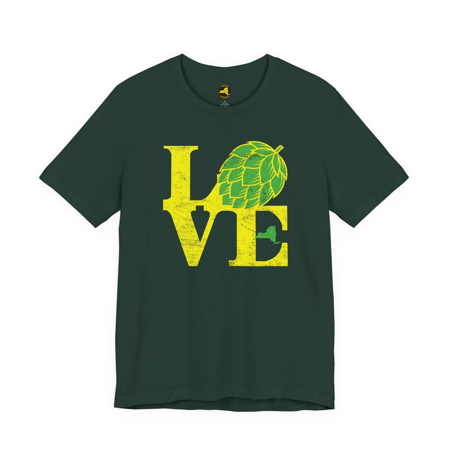 LOVE Upstate Hops Tee