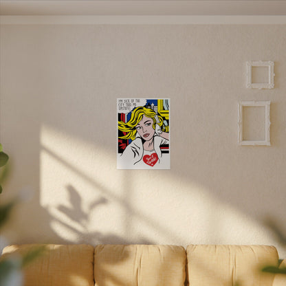 'Take Me Upstate' Pop Art Poster