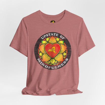 Upstate of Mindfulness Distressed Graphic Tee