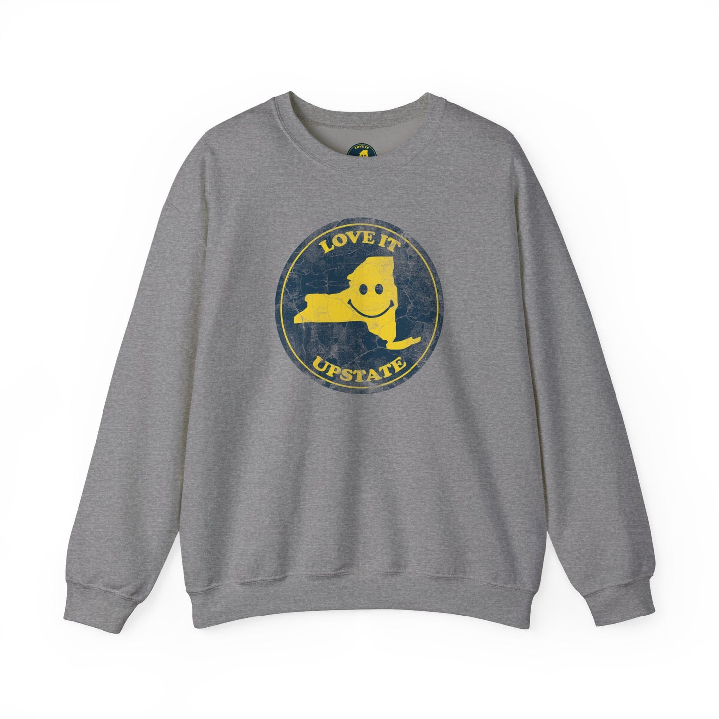 Vintage, Love It Upstate Crewneck Sweatshirt