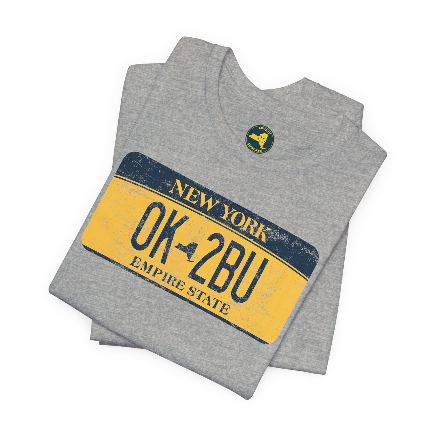 Vintage New York License Plate Tee - OK2BU