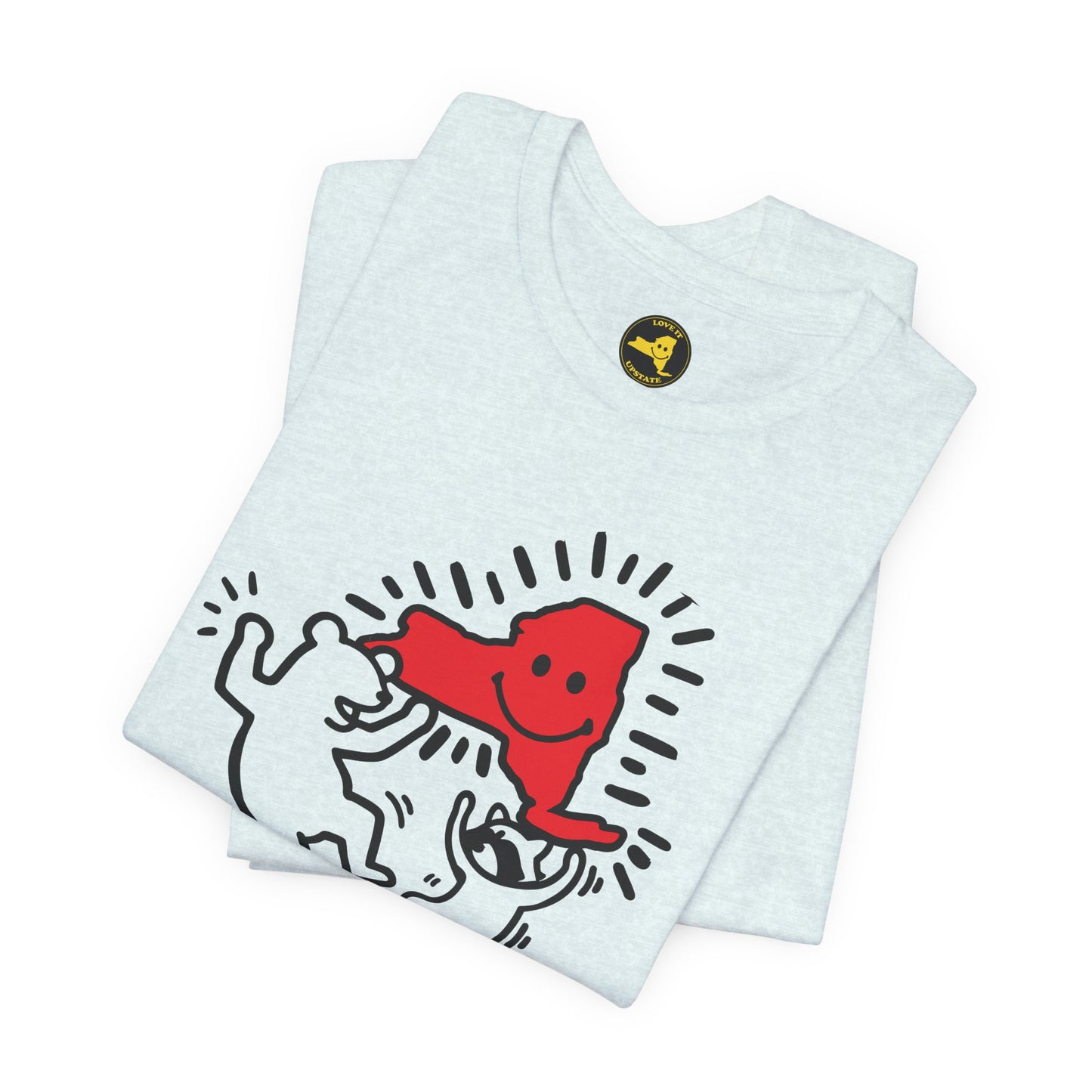 UPSTATE NY POP ART Tee | Inspired by Keith Haring