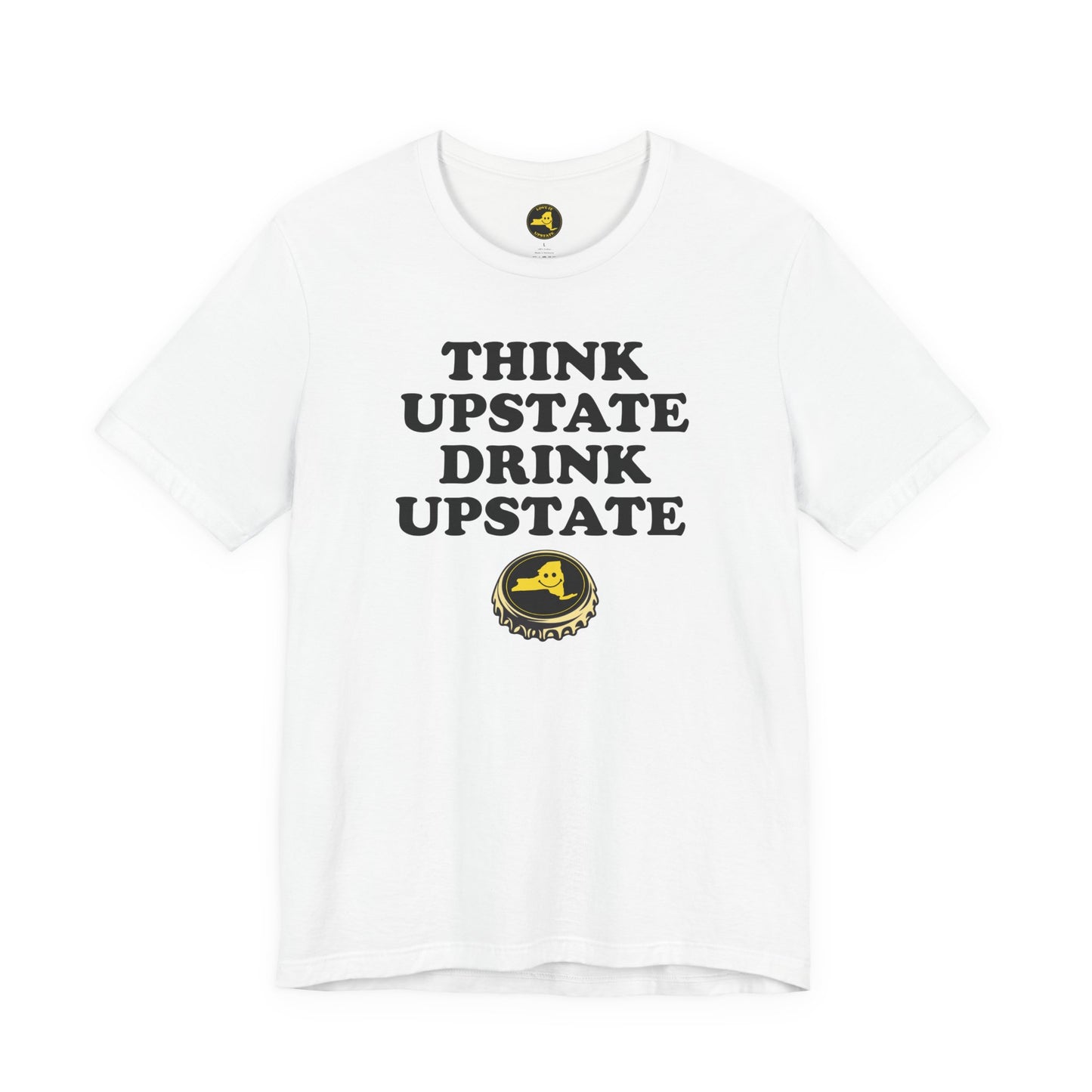 THINK UPSTATE DRINK UPSTATE, Beer Lovers T-Shirt — Craft Beer