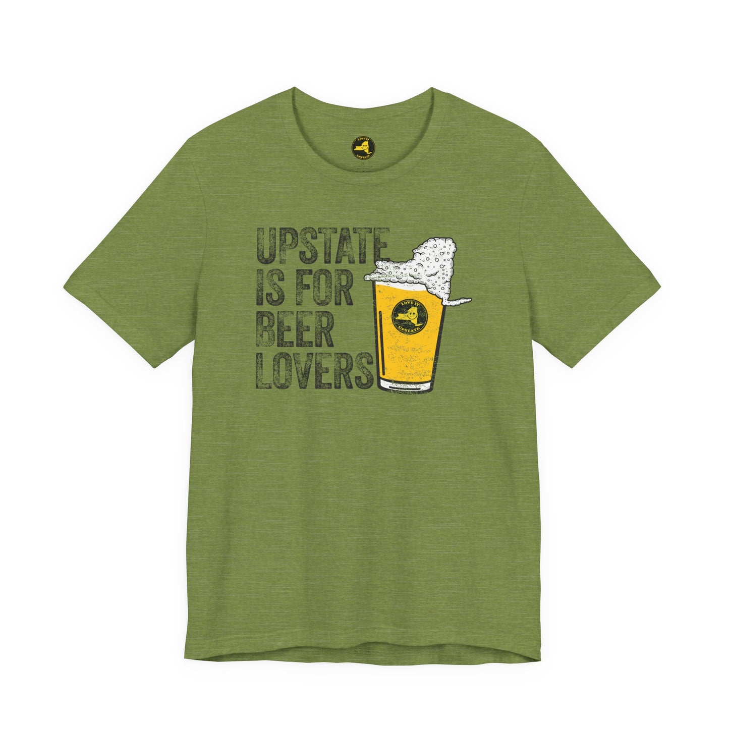Upstate Is For Beer Lovers T-Shirt — Craft Beer