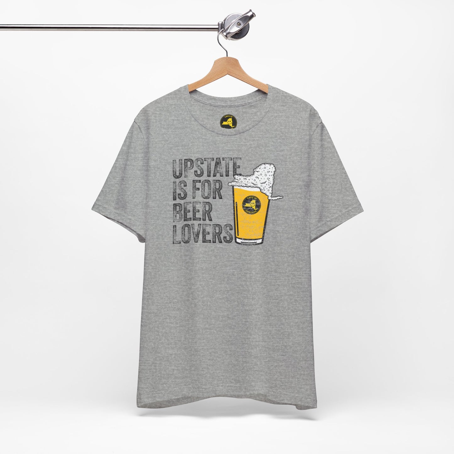 Upstate Is For Beer Lovers T-Shirt — Craft Beer