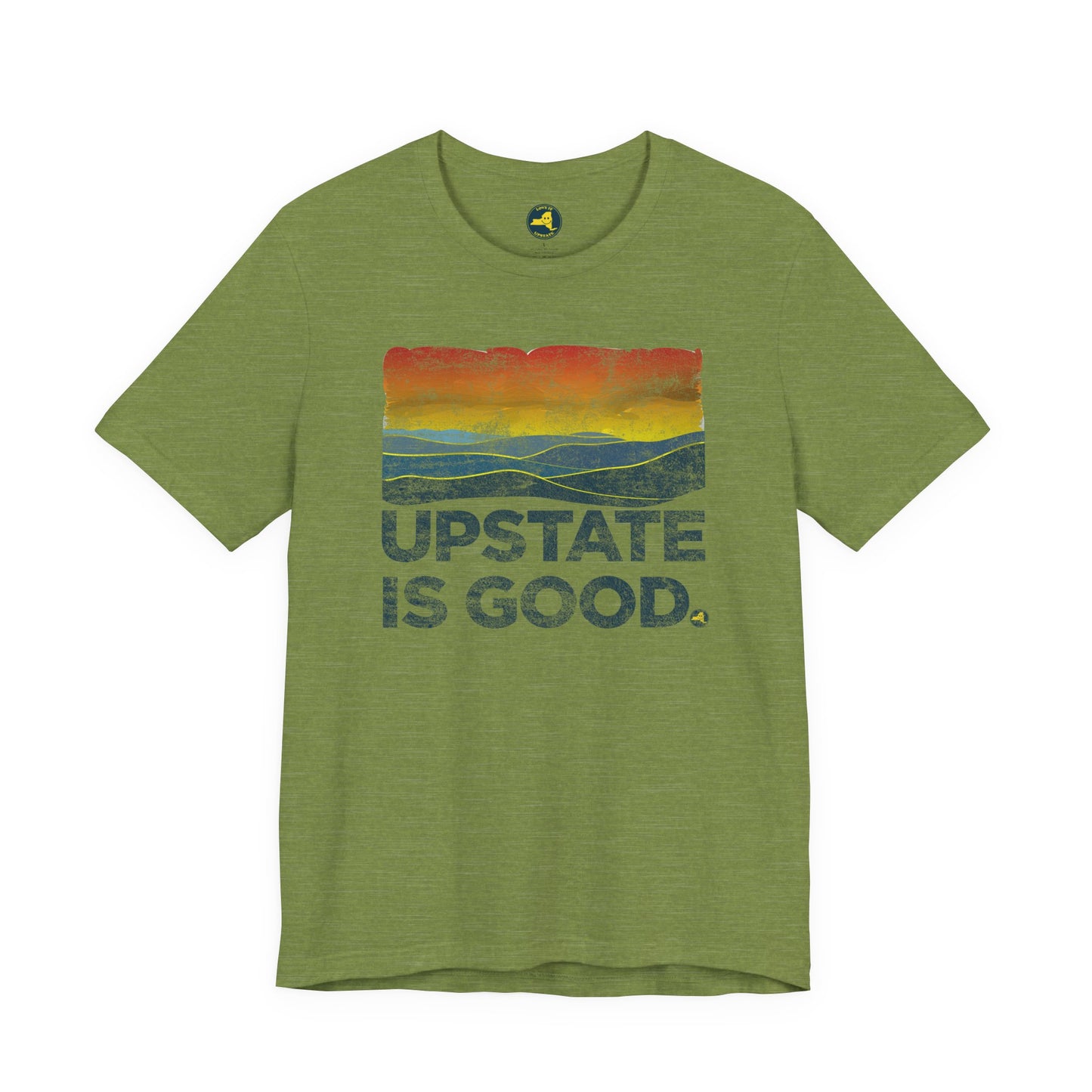Upstate Is Good Catskills Sunset Tee