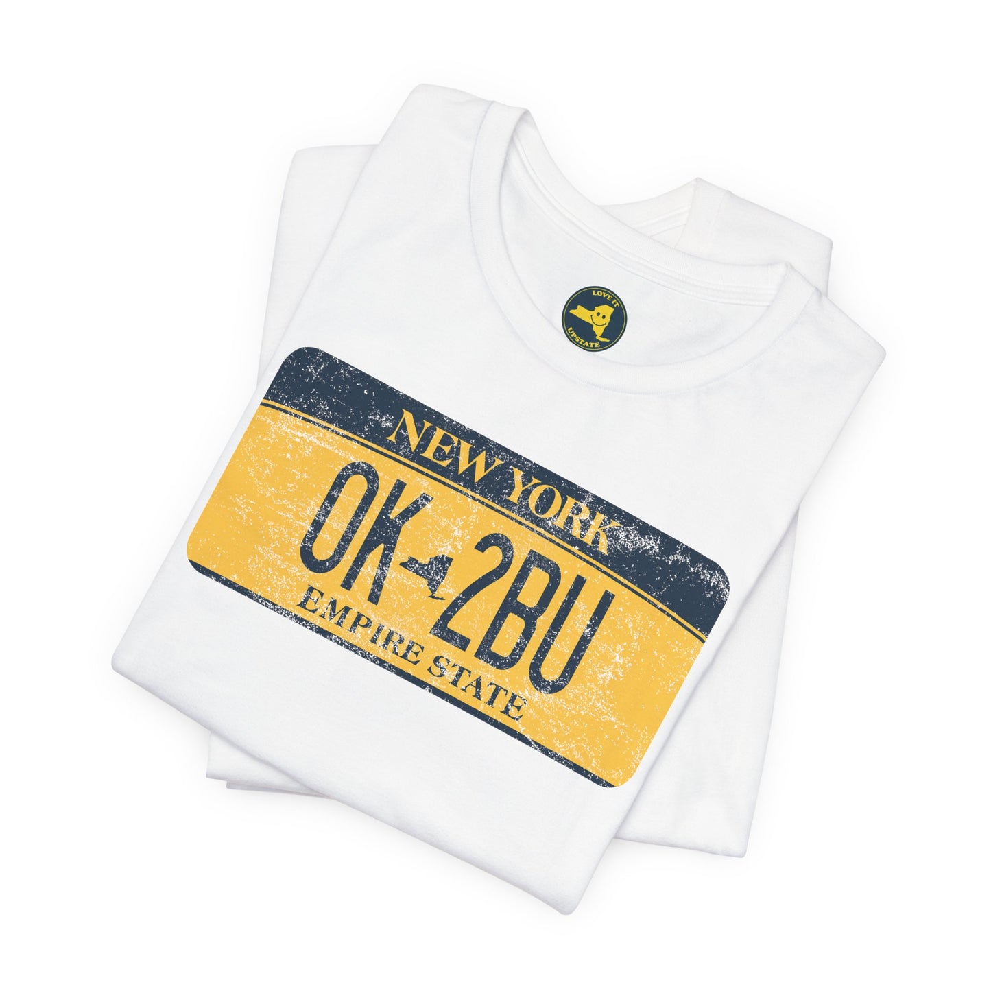 Vintage New York License Plate Tee - OK2BU