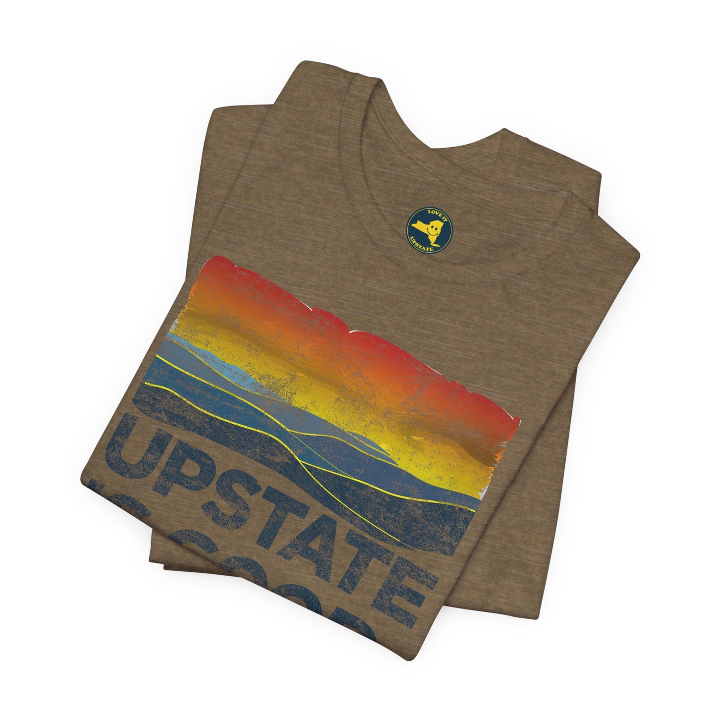 Upstate Is Good Catskills Sunset Tee