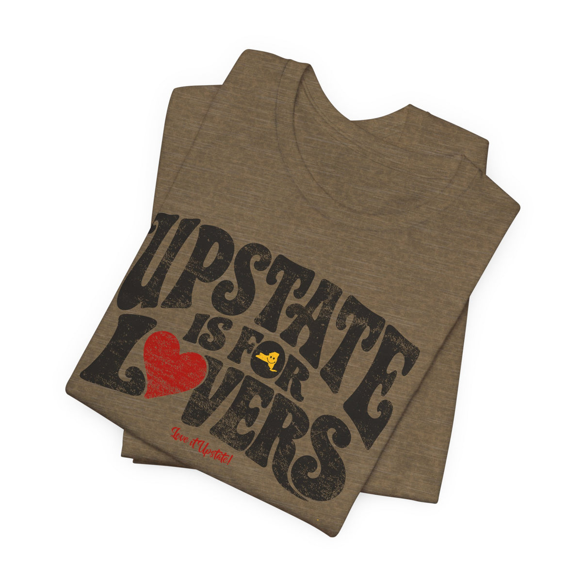 UPSTATE IS FOR LOVERS Vintage Graphic Tee