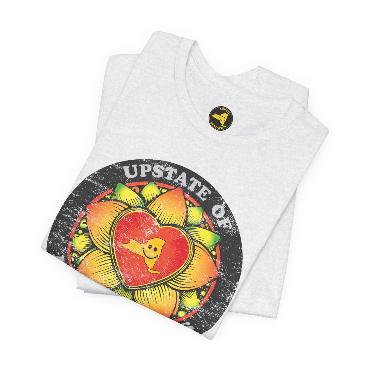 Upstate of Mindfulness Distressed Graphic Tee