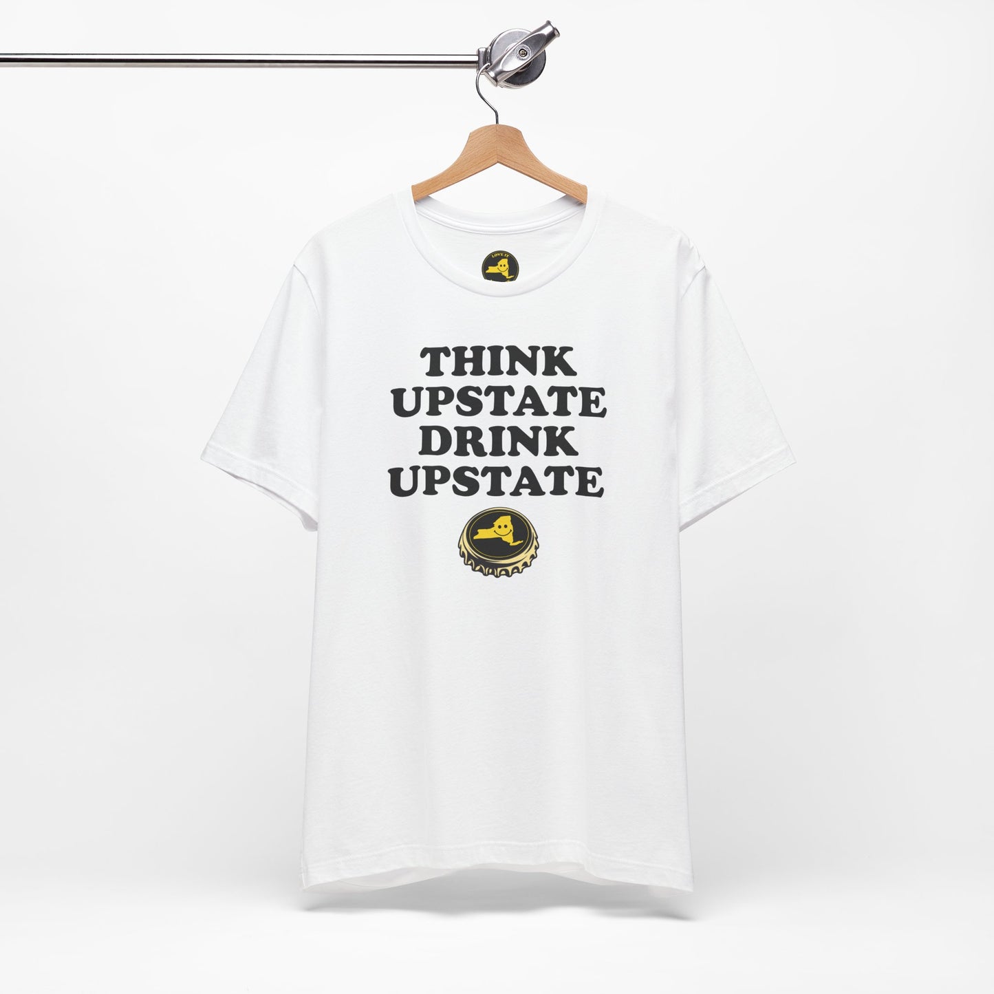 THINK UPSTATE DRINK UPSTATE, Beer Lovers T-Shirt — Craft Beer
