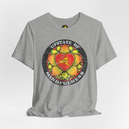 Upstate of Mindfulness Distressed Graphic Tee